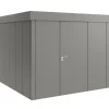 Hörmann Gartenhäuser & Gerätehäuser - Metallgerätehaus Juno JFD10 L-Sk Motiv Design, ca. B277/H222/T277 cm