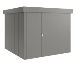 Hörmann Gartenhäuser & Gerätehäuser - Metallgerätehaus Juno JFD10 L-Sk Motiv Design, ca. B277/H222/T277 cm