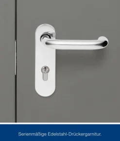 Hörmann Metallgerätehaus Juno JSD14 M-Sk Motiv Modern, ca. B333/H231/T325 cm Graualuminium Best