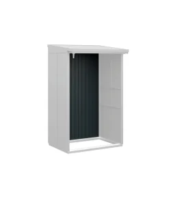 Hörmann Anbauten > Rückwand für Berry-Kaminholzregal Typ 1, ca. B117,3/H188 cm