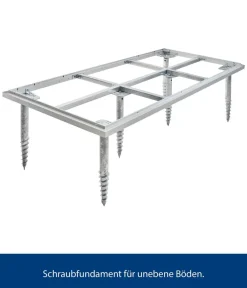 Hörmann Schraubfundament Set Typ 1 Silber Discount
