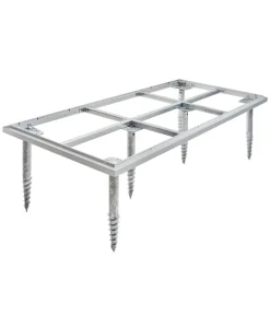 Hörmann Schraubfundament Set Typ 1 Silber Discount