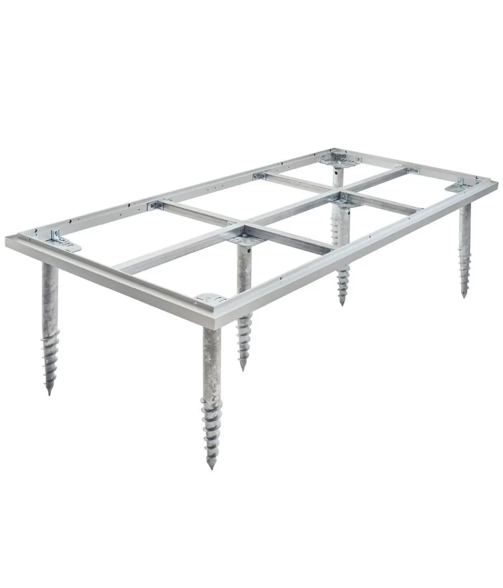 Hörmann Schraubfundament Set Typ 1 Silber Discount