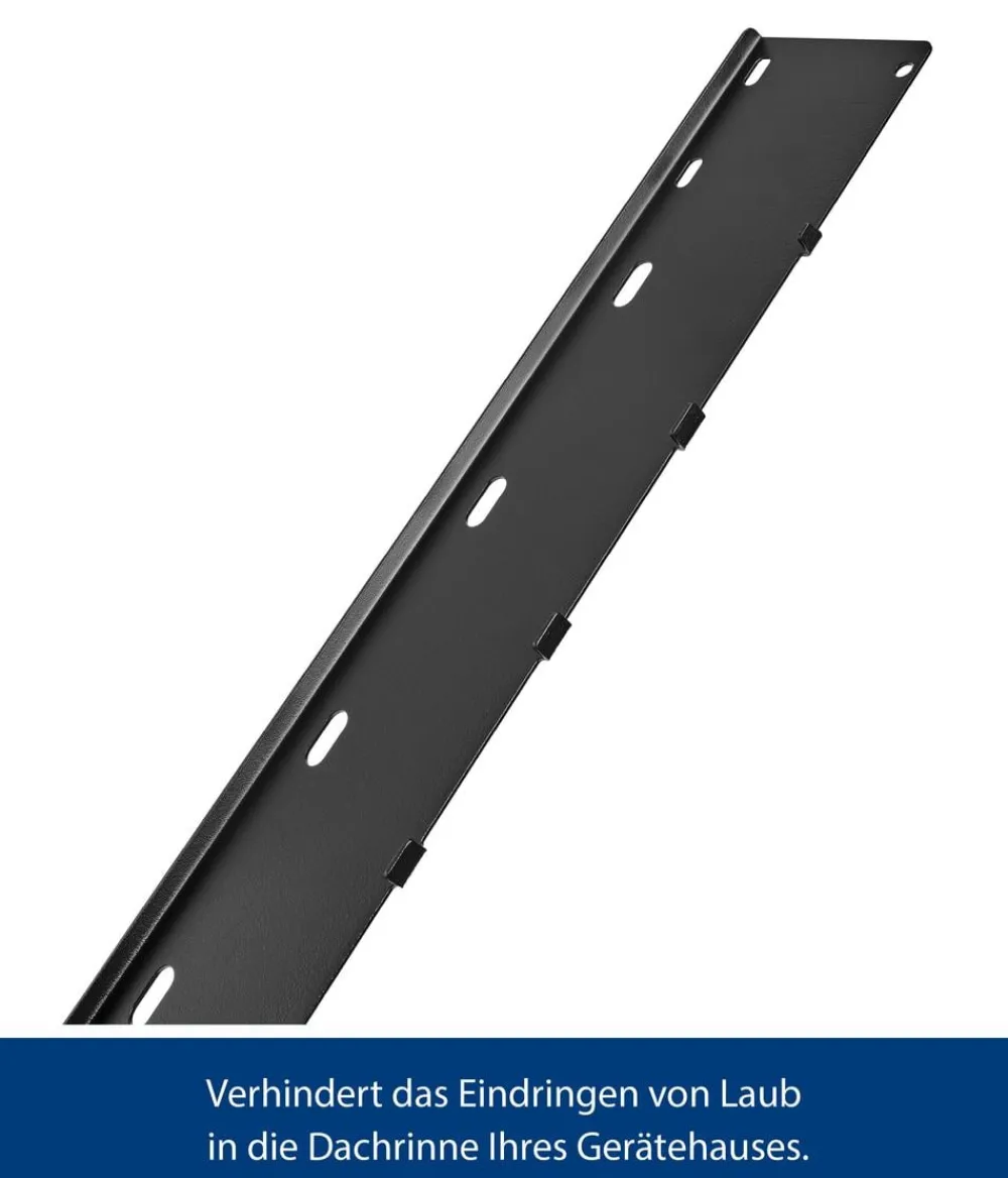 Hörmann Dachzubehör - Set Laubabdeckung Satteldach Typ 2/3 Schwarz