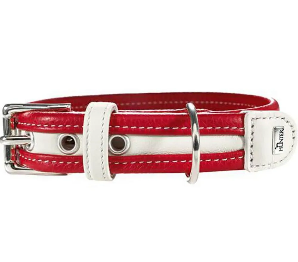 HUNTER® Hundehalsband Madeira Rot Clearance
