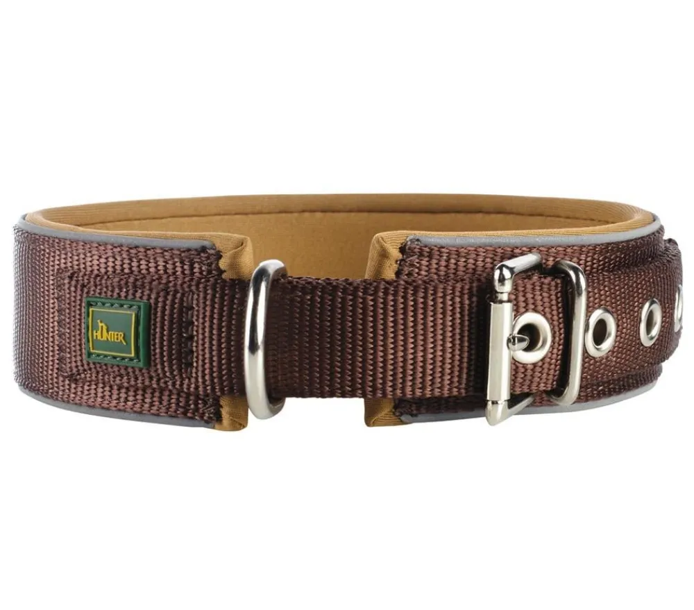 HUNTER® Hundehalsbänder & Geschirre > Hundehalsband Neopren Reflect