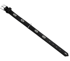 HUNTER® Hundehalsbänder & Geschirre - Hundehalsband Softie Stone, Schwarz