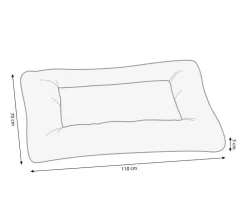 HUNTER® Hundekissen > Hundeatte Rockford, rechteckig, /