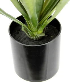 I.GE.A Kunstpflanzen - . Kunstpflanze Agave im Kunststoff-Topf, ca. H38 cm Grün
