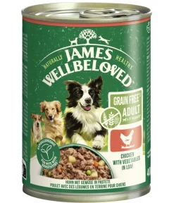 JAMES WELLBELOVED™ Nassfutter Hund > James Wellbeloved Nassfutter für Hunde Grainfree Adult, Huhn in Pastete