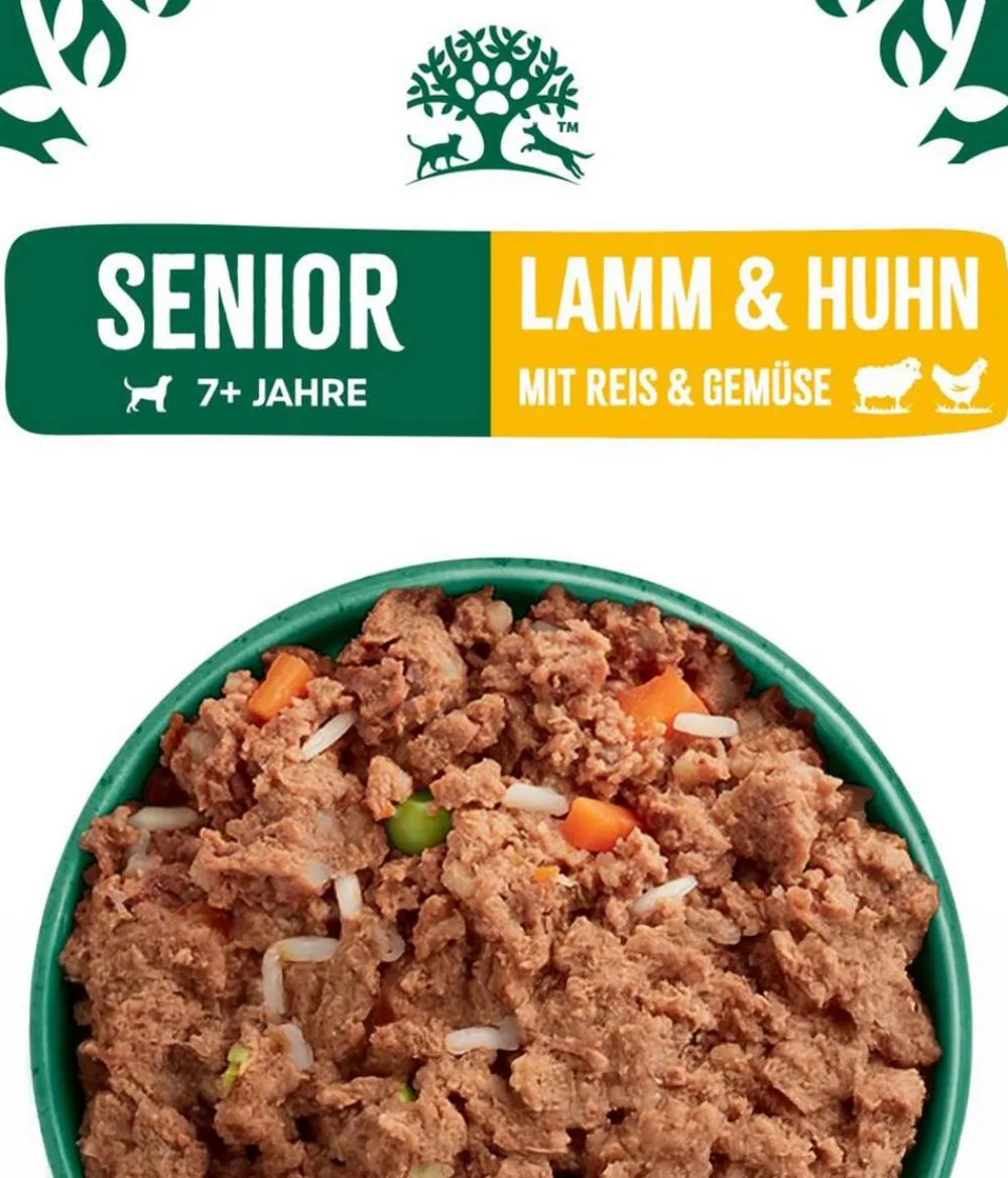 JAMES WELLBELOVED™ James Wellbeloved Nassfutter für Hunde Senior, Lamm & Huhn in Pastete Hot