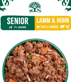 JAMES WELLBELOVED™ Nassfutter Hund - James Wellbeloved Nassfutter für Hunde Senior, Lamm & Huhn in Pastete