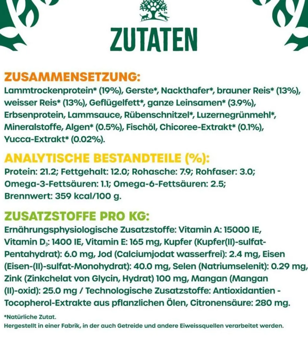 JAMES WELLBELOVED™ Trockenfutter Hund > James Wellbeloved Trockenfutter für Hunde Adult, Lamm & Reis