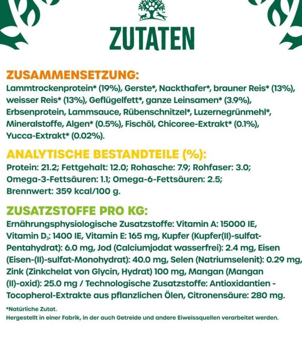 JAMES WELLBELOVED™ James Wellbeloved Trockenfutter für Hunde Adult, Lamm & Reis Discount