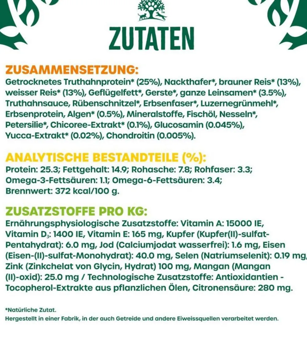 JAMES WELLBELOVED™ James Wellbeloved Trockenfutter für Hunde Large Breed Adult, Truthahn & Reis, 10 kg Discount