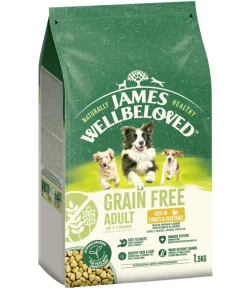 JAMES WELLBELOVED™ Trockenfutter Hund - James Wellbeloved Trockenfutter für Hunde Grainfree Adult, Truthahn & Gemüse