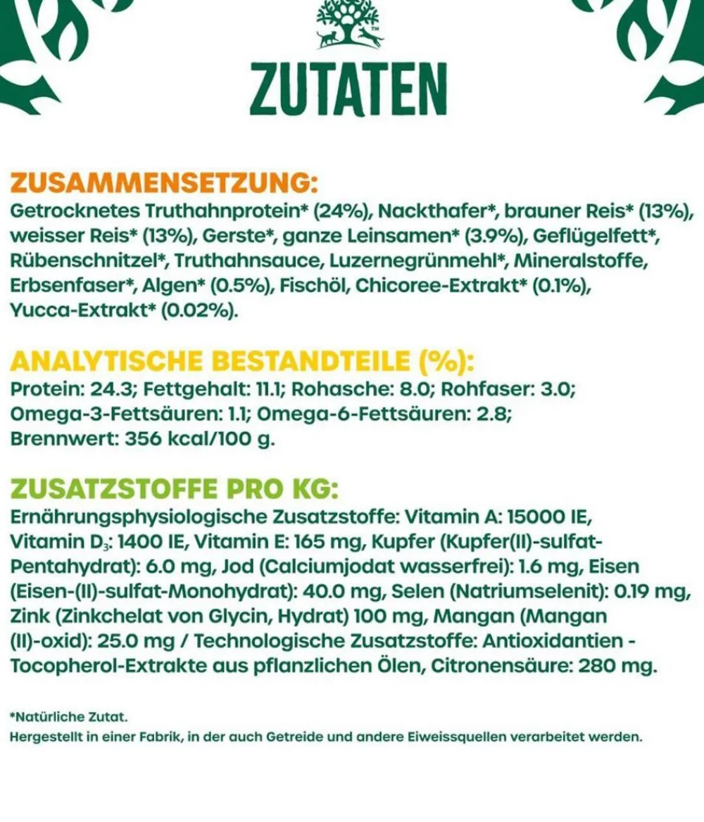 JAMES WELLBELOVED™ Trockenfutter Hund - James Wellbeloved Trockenfutter für Hunde Adult, Truthahn & Reis