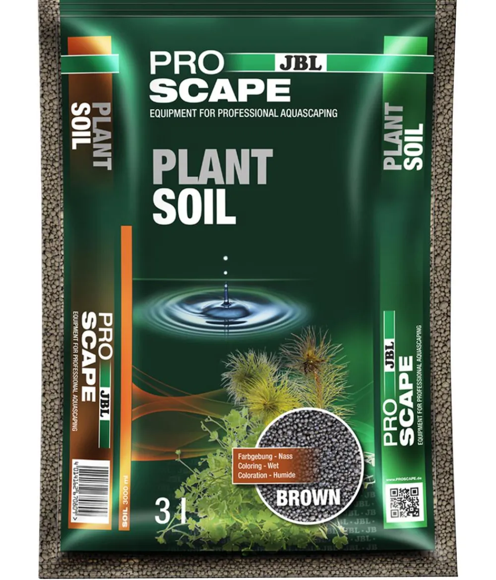 JBL Bodengrund - Aquariumbodengrund ProScape PlantSoil, Braun