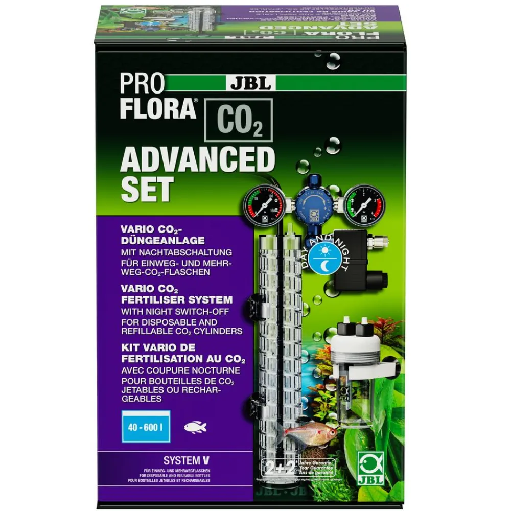 JBL Mehr Pflege & Technik|Pflanzenpflege - PROFLORA CO2 Advanced Set V, 40-600 l