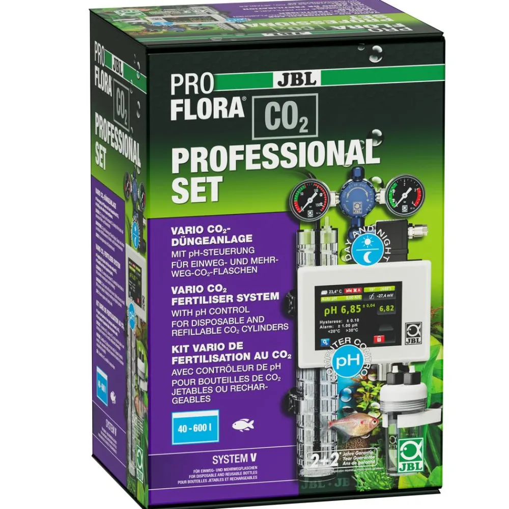 JBL Mehr Pflege & Technik|Pflanzenpflege > PROFLORA CO2 Professional Set V, 40-600 l