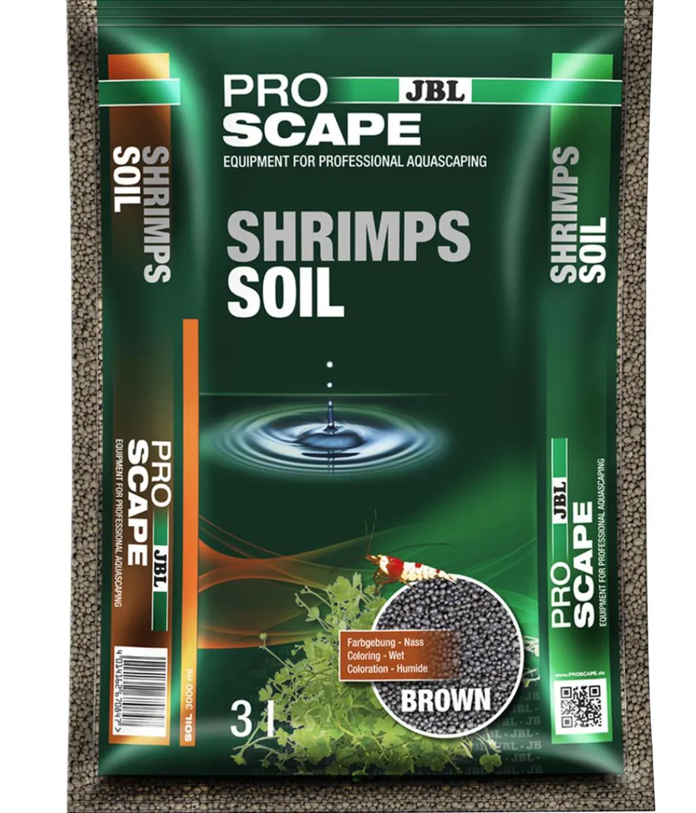 JBL Pro Aquarium Bodengrund ProScape ShrimpsSoil, Braun Clearance