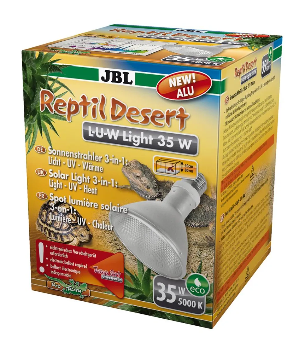 JBL Terrarientechnik > Terrariumbeleuchtung ReptilDesert L-U-W Light alu