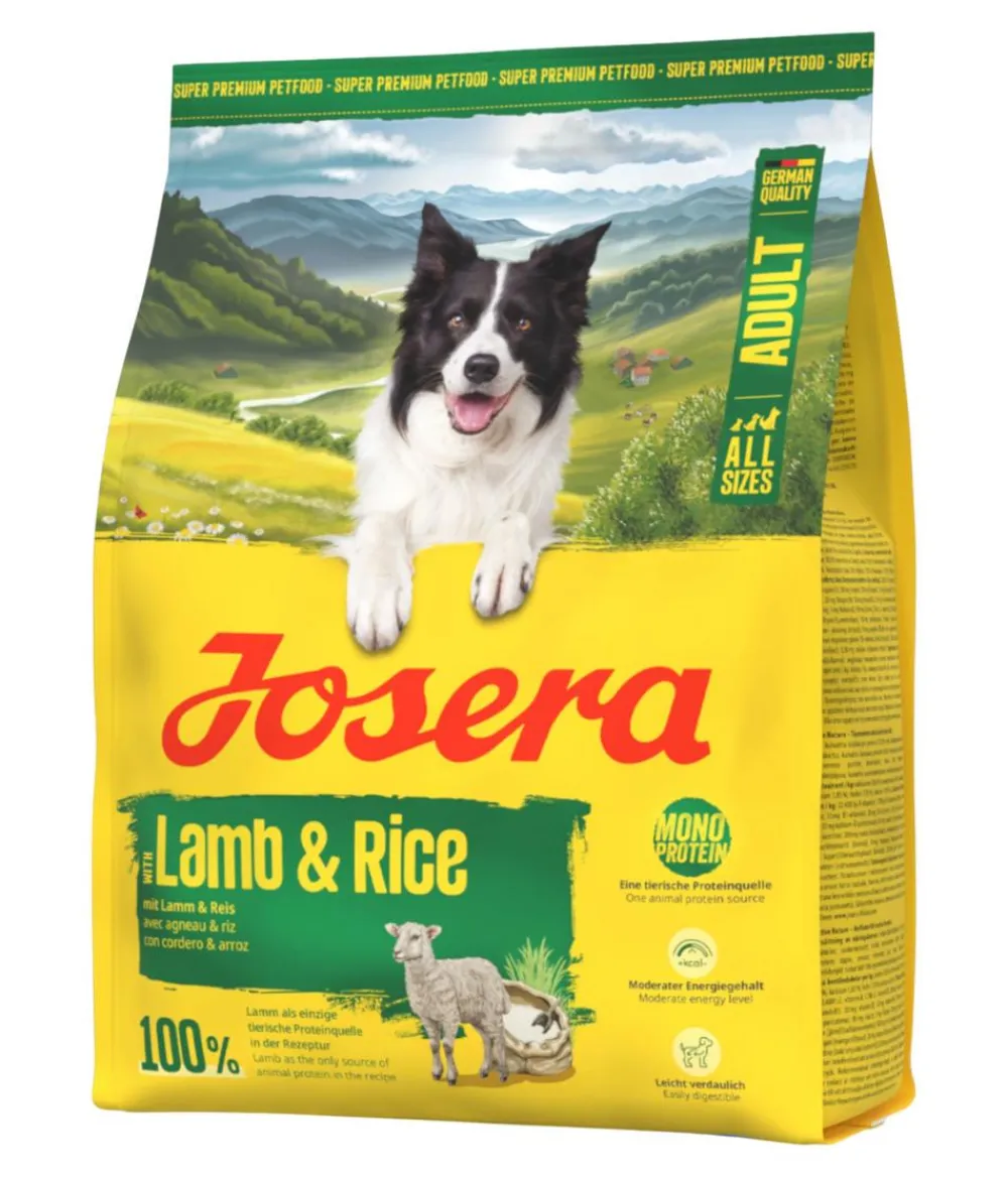 Josera Trockenfutter für Hunde Adult, Lamm & Reis Best