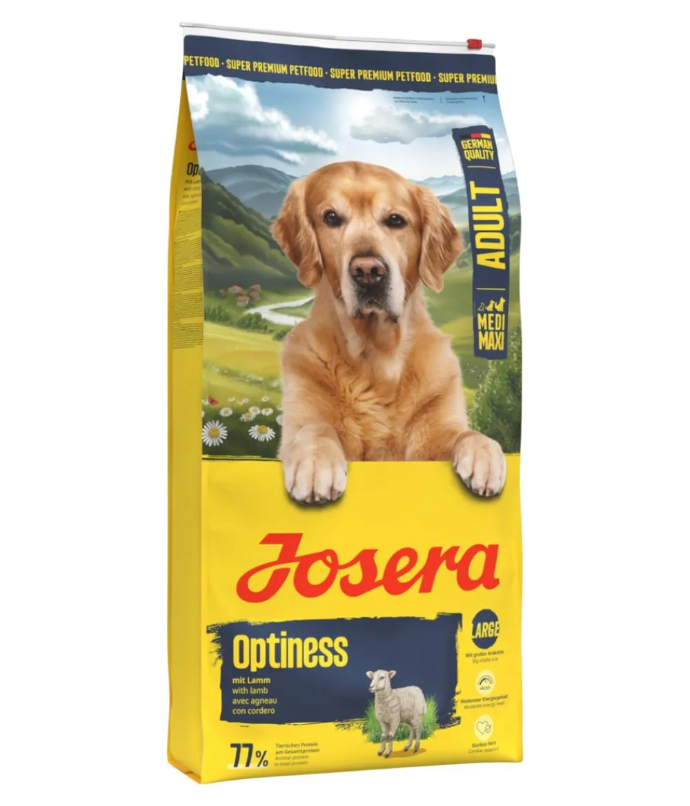 Josera Trockenfutter Hund > Trockenfutter für Hunde Optiness Medi/Maxi Adult, Lamm