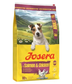 Josera Trockenfutter Hund - Trockenfutter für Hunde Mini Adult, Lachs & Huhn