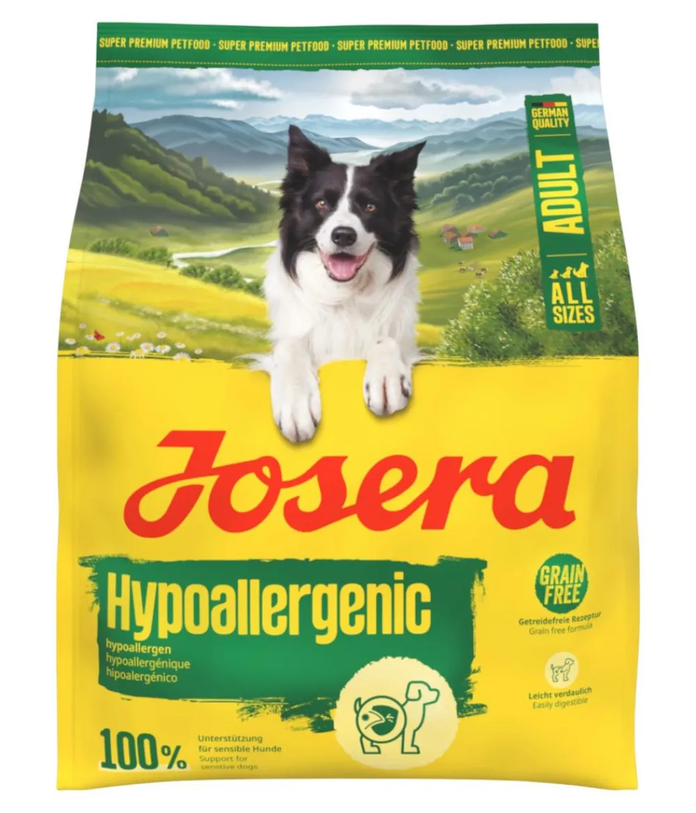 Josera Trockenfutter Hund - Trockenfutter für Hunde Hypoallergenic Adult
