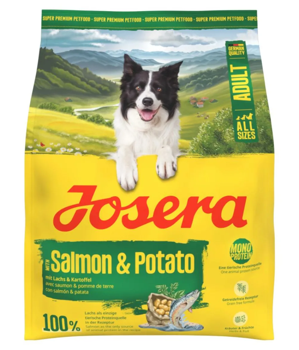 Josera Trockenfutter Hund > Trockenfutter für Hunde Adult, Lachs & Kartoffel