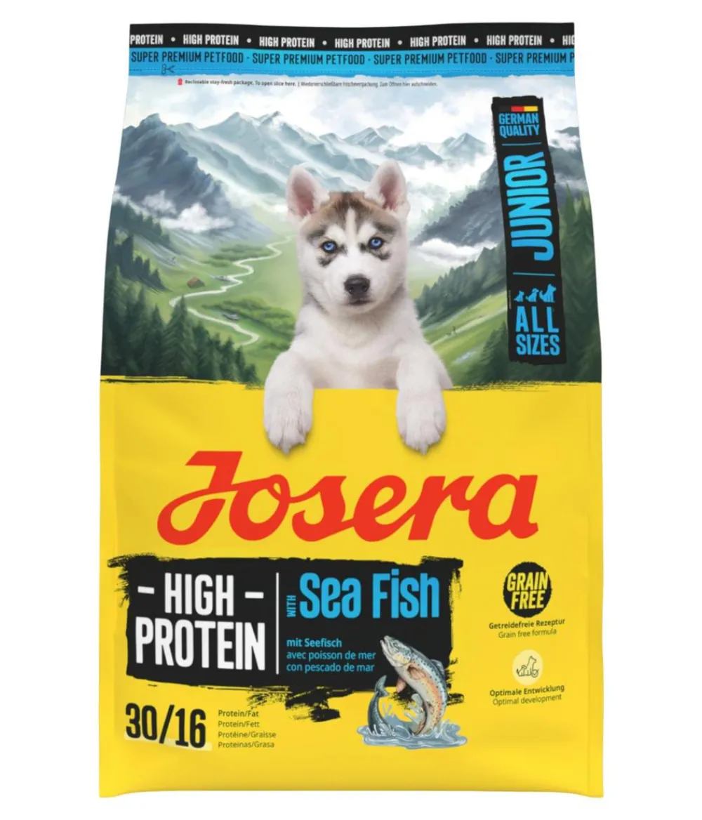 Josera Trockenfutter Hund > Trockenfutter für Hunde High Protein Junior, Seelachs