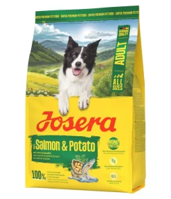 Josera Trockenfutter Hund - Trockenfutter für Hunde Adult, Lachs & Kartoffel