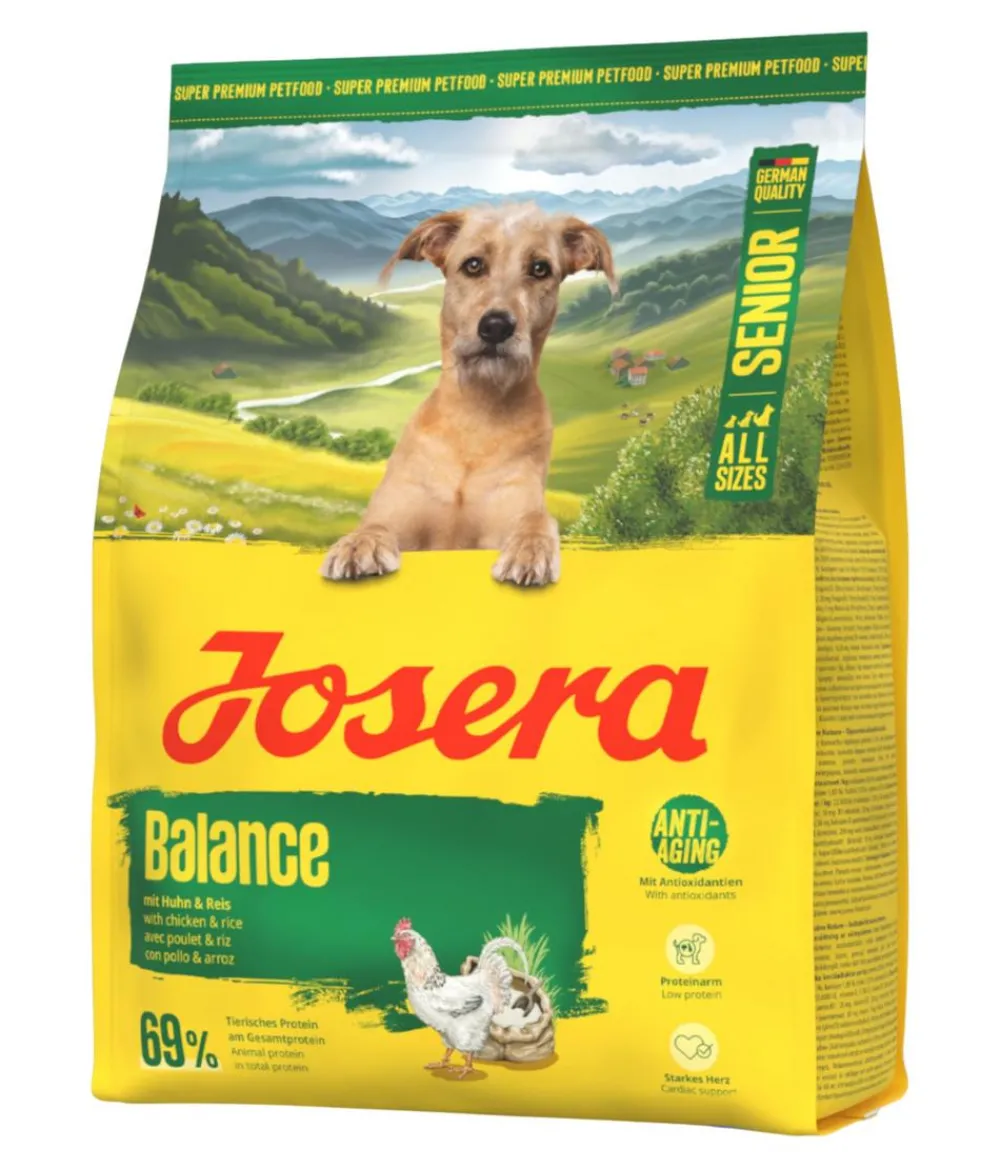 Josera Trockenfutter Hund > Trockenfutter für Hunde Balance Senior, Huhn & Reis