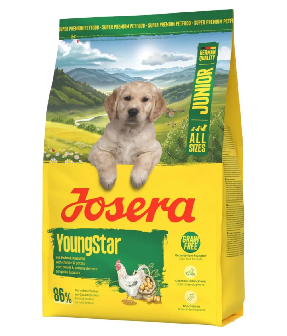 Josera Trockenfutter für Hunde YoungStar Junior, Huhn & Kartoffel Sale