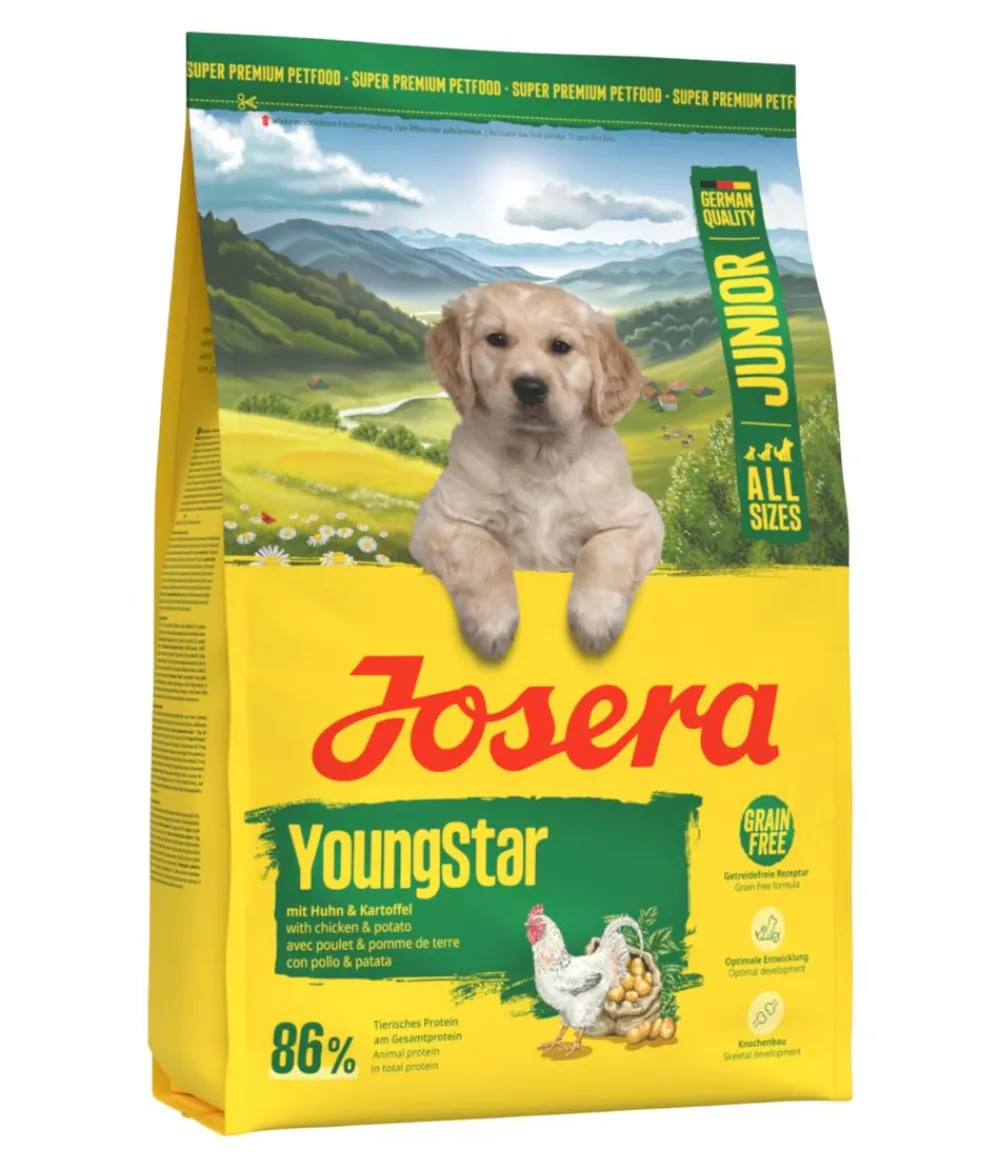 Josera Trockenfutter für Hunde YoungStar Junior, Huhn & Kartoffel Sale