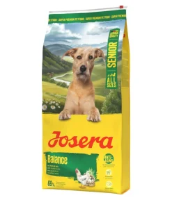Josera Trockenfutter Hund - Trockenfutter für Hunde Balance Senior, Huhn & Reis