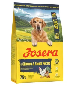 Josera Trockenfutter für Hunde Medi/Maxi Adult, Huhn & Süßkartoffel Best