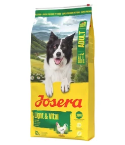 Josera Trockenfutter Hund - Trockenfutter für Hunde Light und Vital Adult, Huhn