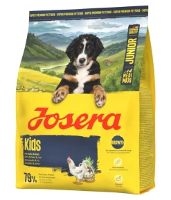 Josera Trockenfutter für Hunde Kids Medi/Maxi Junior, Huhn & Reis New