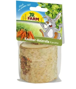 JR FARM Nagersnacks > Nagersnack Knabber-Holzrolle Karotte