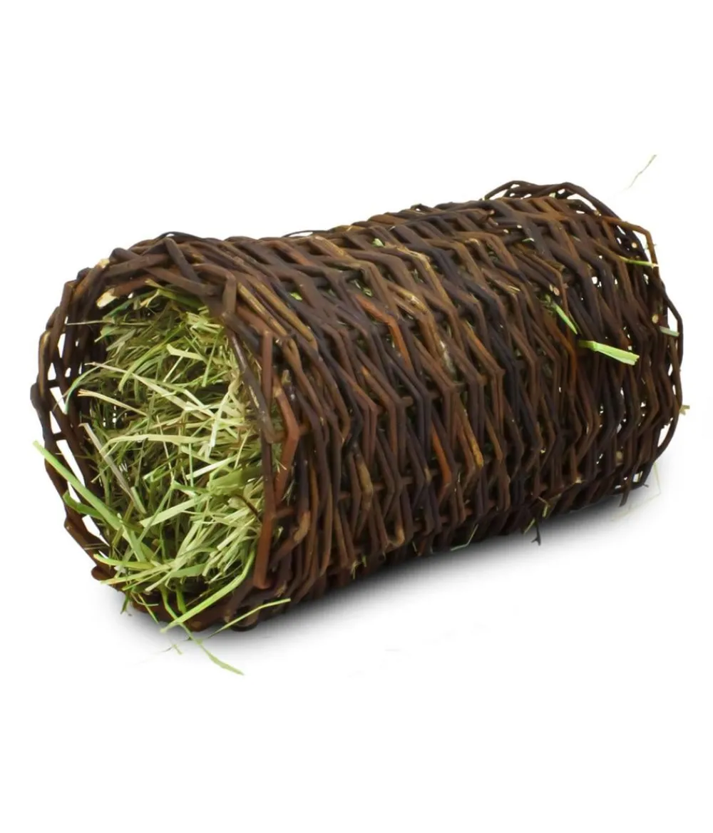 JR FARM Nagerspielzeug|Heu > Nagerspielzeug Weiden-Heutunnel, mittel, ca. Ø14/B25 cm