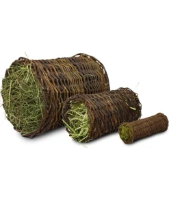 JR FARM Nagerspielzeug|Heu > Nagerspielzeug Weiden-Heutunnel, mittel, ca. Ø14/B25 cm