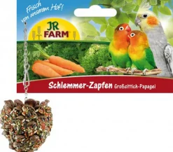 JR FARM Vogelfutter & Snacks > Schlemmer-Zapfen Großsittiche & Papageien, 195 g