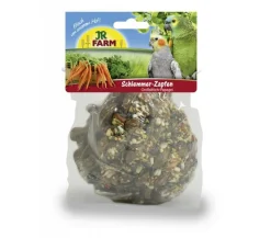 JR FARM Vogelfutter & Snacks > Schlemmer-Zapfen Großsittiche & Papageien, 195 g
