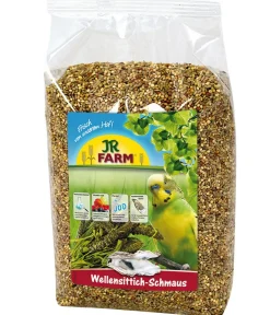 JR FARM Vogelfutter & Snacks - Vogelfutter Wellensittich-Schmaus, 1 kg