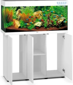 JUWEL® AQUARIUM Aquarium Komplettsets - Kombination Rio 180 LED, 180 l, ca. B101/H123/T41 cm Weiß