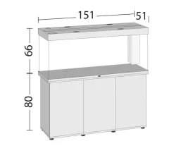 JUWEL® AQUARIUM Kombination Rio 450 LED Weiß Clearance