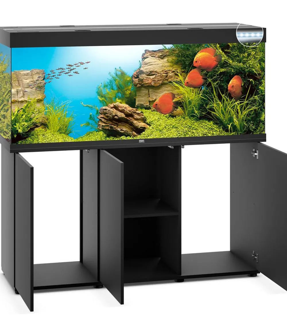 JUWEL® AQUARIUM Aquarium Komplettsets - Kombination Rio 450 LED Schwarz