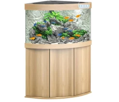 JUWEL® AQUARIUM Aquarium Komplettsets - Kombination Trigon 190 LED Hellbraun